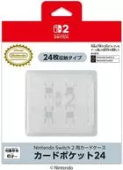 Card Case Card Pocket 24 White (for Switch2)