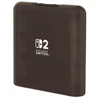 卡片收纳盒12张收纳用任天堂Switch 2(透明黑色)