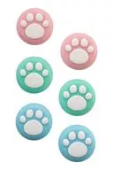 アナログスティックカバー ねこにゃん プラス パステル (Switch2 Proコントローラー用)