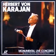 HERBERT VON KARAJAN MONUMENTAL LIVE CONCRTS