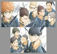 Haikyu! Karasuno High School vs Shiratorizawa Gakuen High School First production limited edition 5 volume set (with Amazon storage box for all volumes)