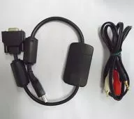 VGA cable (connected by voice cable)