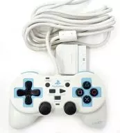Controlador analógico compacto para PlayStation2 LiLiCON Aqua x White