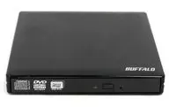 Buffalo Portable DVD Drive Tsuya Slim (Piano Black) [DVM-PS58U2-BK]