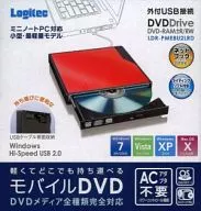 Portable DVD Drive (Red) [LDR-PME8U2LRD]