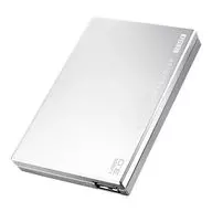 USB3.0/2.0 Compatible Portable Hard Disk "Kaku-U" 1.0 tb (Silver) [HDPC-UT1.0 se]
