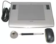 intuos3 (Crystal Silver) Bonus Pack [PTZ-630/S2]