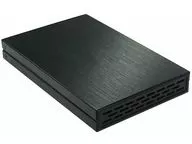 USB3.0 HDD/SSD Case Black Angle [OWL-ESL25S/U3 (B)]