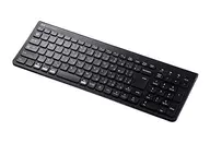 サンワサプライ Bluetoothスリムキーボード (ブラック) [SKB-BT31BK]