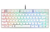 E-YOOSO 青軸 81キー Super Scholar RGBメカニカルキーボード(ホワイト)[Z-88]