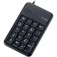 エレコム 有線 USB コンパクトテンキーパッド 20キー [TK-TCM013BK]