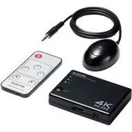 Elecom HDMI轉換器(3端口1輸出)(黑色)[DH-SW4KA31BK]