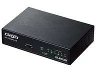 Elecom Metal Chassis & Power Integrated Gigabit Switching Hub 5-Port (Black) [EHC-G05MN2-HJB]