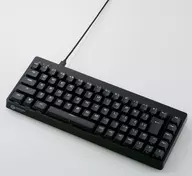 有線機械游戲鍵盤V custom neo離合器鍵帽無鍵65%尺寸速度線性(銀軸)[TK-VK200SBK]