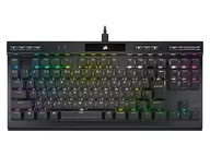 游戲鍵盤K70 RGB TAKL CHAMPION Cherry MX RGB紅軸日語排列[CH-9119010-JP]