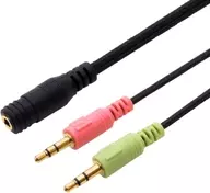 三吉音頻轉換電纜電腦用[PAA-4P3P]