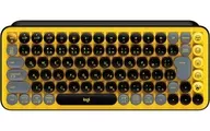 ロジクール ワイヤレスメカニカルキーボード POP Keys(イエロー)[K730YL]