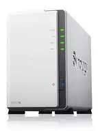 Synology DiskStation 2ベイ NASキット [DS218j](状態：箱(内箱含む)・クイックインストールガイド欠品、本体状態難)