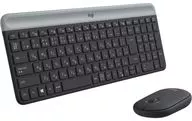 Logitech Slim Combo Wireless Keyboard & Mouse Set [MK470GR]