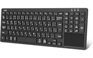 Teclado wireless com touchpad Ewin (preto) [EW-K19202]