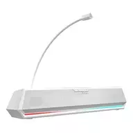 バーチャル7.1サラウンドゲーミングスピーカー Edifier HECATEシリーズ G1500BAR (ホワイト) [ED-G1500BAR-WH]