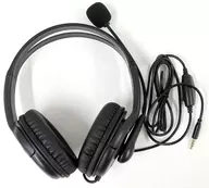 エレコム 両耳大型4極有線ヘッドセット (ブラック) [HS-HP02STBK]