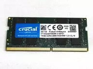 ノートPC用メモリーモジュール Crucial DDR4-2666 16GB[CT16G4SFD8266]