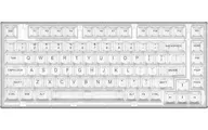 YUNZII Wired / Bluetooth Mechanical Keyboard (White / Kailh Jellyfish Shaft) [X75PRO]