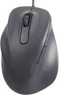 Elecom Quiet Wired Mouse EX-G5 Button M Size (For Left Hand) [M-XGM31UBSKBK]