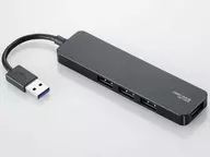 Elecom USB3.0 4-Port USB Hub Black [U3H-A401BBK]