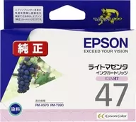 Epson Genuine Ink Cartridge (Light Magenta) [ICLM47]