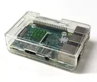 Raspberry Pi3 ModelB V1.2 Board & Case Set 3 ple Decker Ready (Clear)