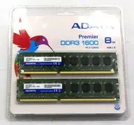 ADATA台式PC的内存模块PC3-12800(DDR3-1600)8 GB(2 x 4 GB)[AD3U1600W4G11-2]