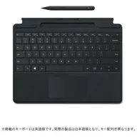 Microsoft Surface Pro Signature鍵盤，帶2支超薄筆(黑色)[8X6-00019]
