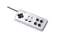 Retro Style USB Gamepad (White) [JC-U2208TWT]