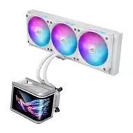 水冷CPUクーラー ROG RYUO IV SLC 360 ARGB 6.67インチ AMOLEDディスプレイ搭載 (ホワイト)