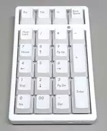 ダイヤテック 有線 メカニカル テンキーパッド Majestouch TenKeyPad 2 Professional(CHERRY MX2A SILENT RED/マットホワイト) [FTKP22MPS/MW2L]