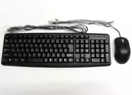 サイズ USB Pure Keyboard ＆ Mouse(ブラック)[SCY-2IN1-BK]