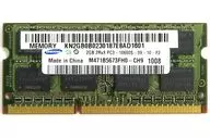 SAMSUNG ノートPC用メモリー PC3-10600S (DDR3-1333) 2GB[M471B5673FH0-CH9]