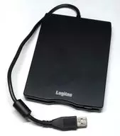 Logitec 3.5インチディスクドライブ USB FD[LFD-3IUEB]