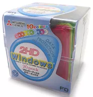 MITSUBISHI 3.5型フロッピーディスク 2HD 10Colors 20枚入[2HDV20SM]
