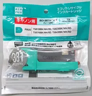 キャノン用 エコリカ リサイクル インクカートリッジ (グレー)[ECI-C381GY]