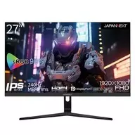 JAPANNEXT 27インチ IPS系パネル搭載 Full-HDゲーミングモニター [JN-I27FR240-N]