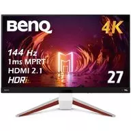 BenQ 4K游戲顯示器MOBIUZ 27英寸(深灰色x白色)[EX2710U]