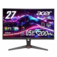 【メーカー保証付き】 27型 ゲーミングモニター NITRO WQHD/IPS/非光沢/200Hz/0.5ms(GTG) (ブラック) [XV270UX1bmiiprx] (未使用アウトレット品) (状態：外箱状態難)