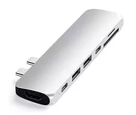 Satechi Type-C アルミニウム Proハブ (シルバー) Macbook Pro対応