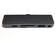HyperDrive 6 in 1 USB-C Hub for iPad Pro(Space Gray)[HD319-GRAY]