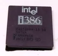Intel PC-386用CPU i386 33MHz[A80386DX-33 IV]