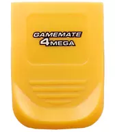 GC用メモリーカード(オレンジ)ゲームメイト製