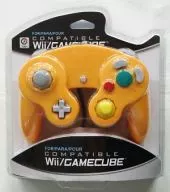 Wii/GAMECUBE COMPATIBLE CONTROLLER (ORANGE) [M05819-OR]